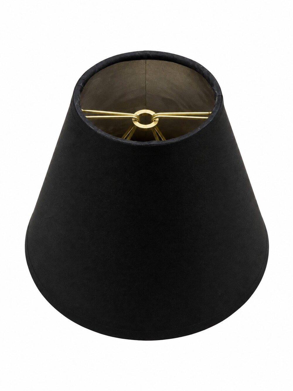 Vintage Classic Style Spider Fitter Black Bell Lamp Shade